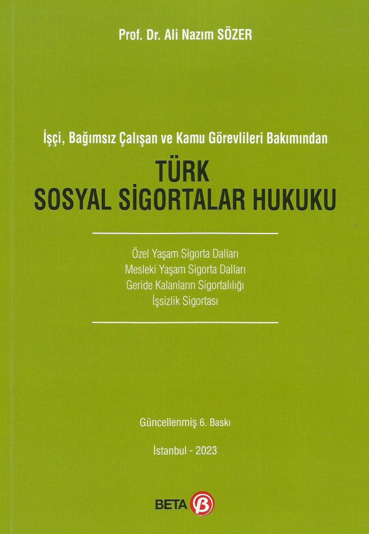 Türk Sosyal Sigortalar Hukuku