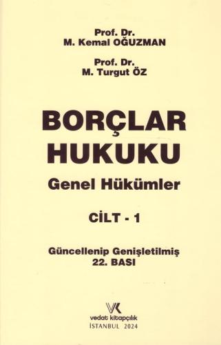 Borçlar Hukuku Genel Hükümler Cilt-1