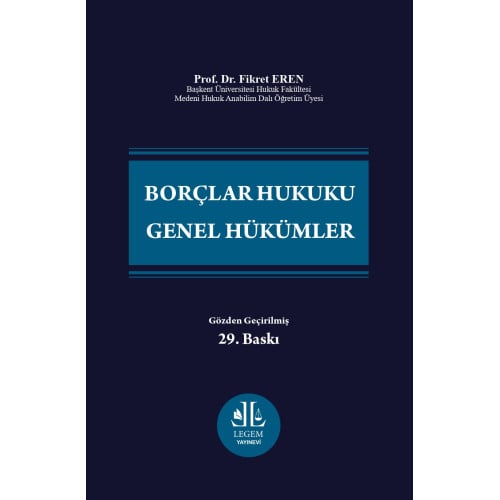 Borçlar Hukuku Genel Hükümler