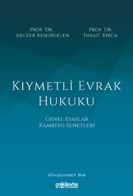 Kıymetli Evrak Hukuku