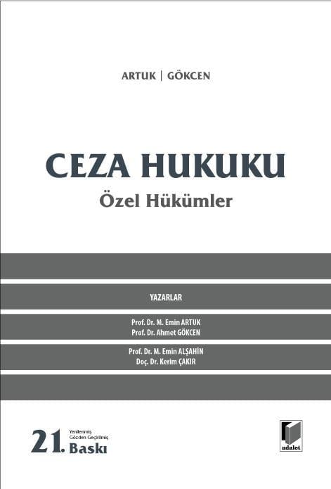 Ceza Hukuku Özel Hükümler