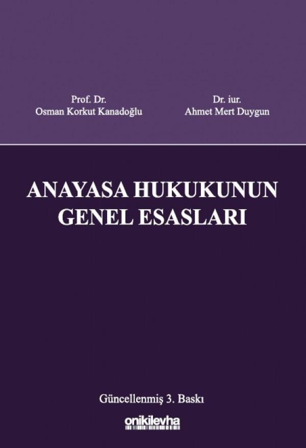 Anayasa Hukukunun Genel Esasları