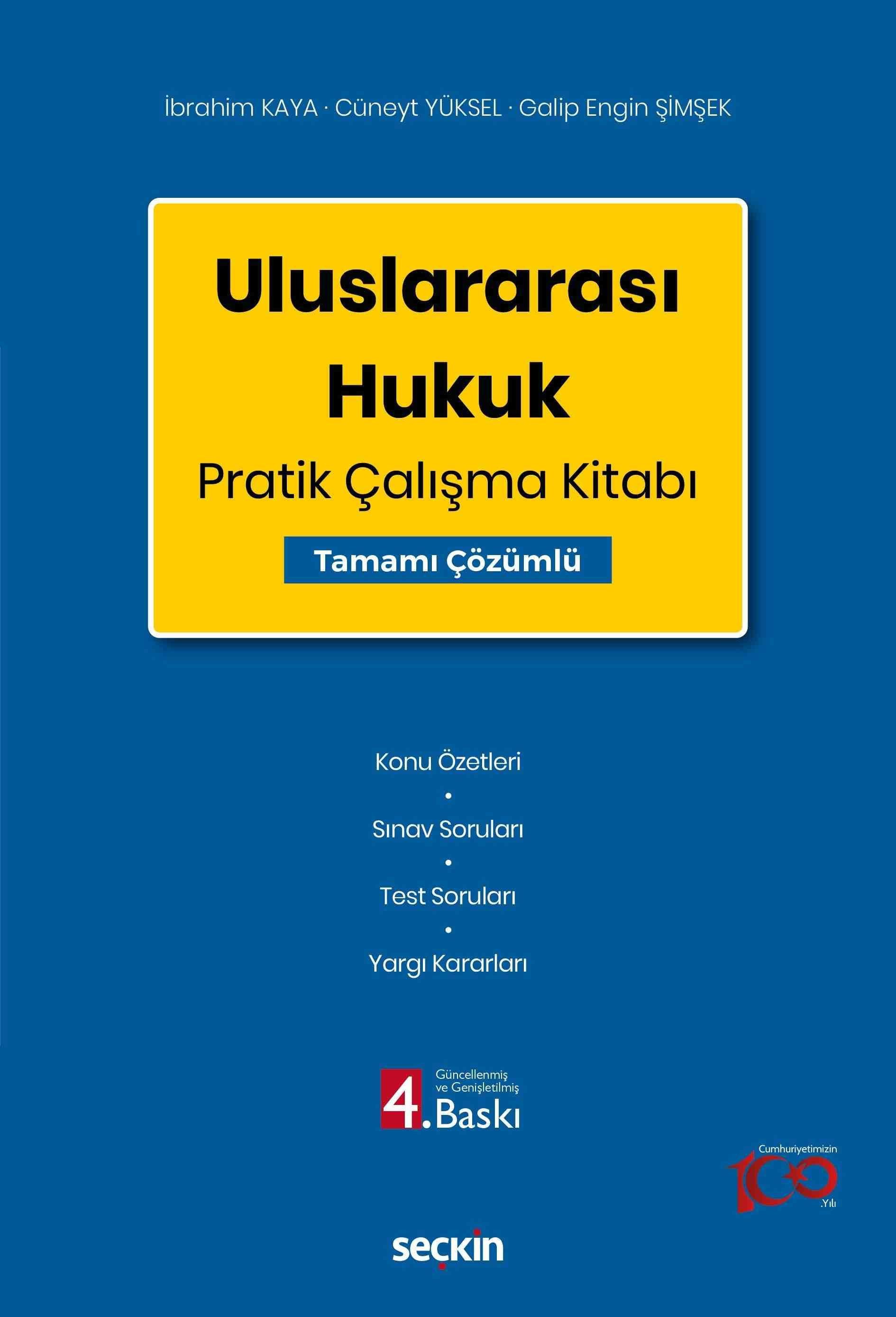 Uluslararası Hukuk Pratik Çalışma Kitabı